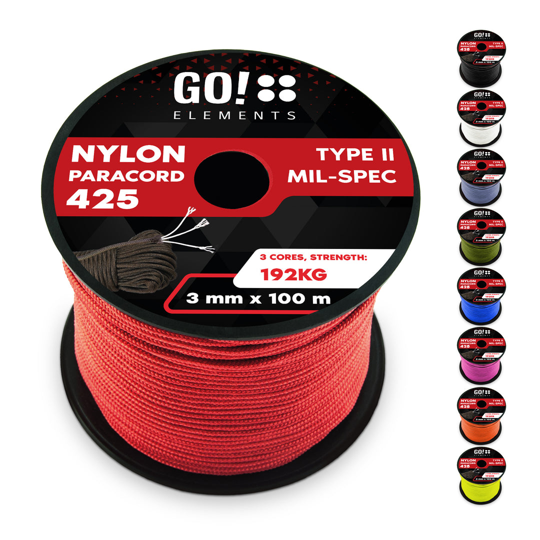 Paracord Seil 3mm Typ 425
