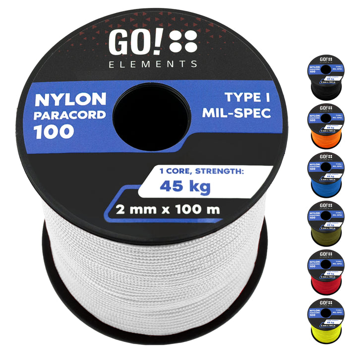 Paracord Seil 2mm Typ 100