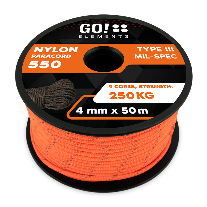 Paracord Seil 4mm Typ 550