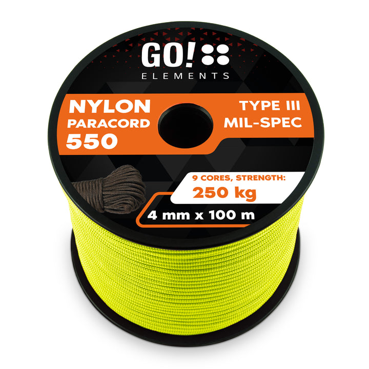 Paracord Seil 4mm Typ 550
