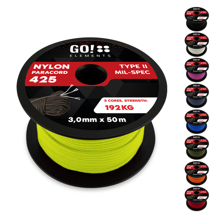 Paracord Seil 3mm Typ 425