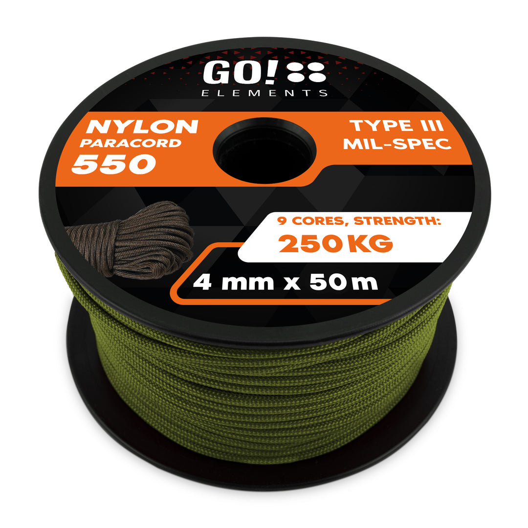 Paracord Seil 4mm Typ 550