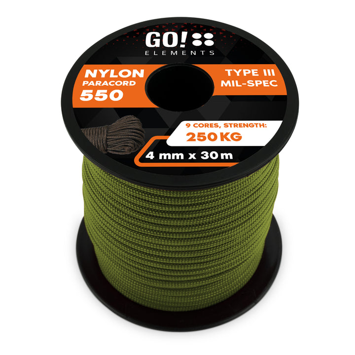 Paracord Seil 4mm Typ 550