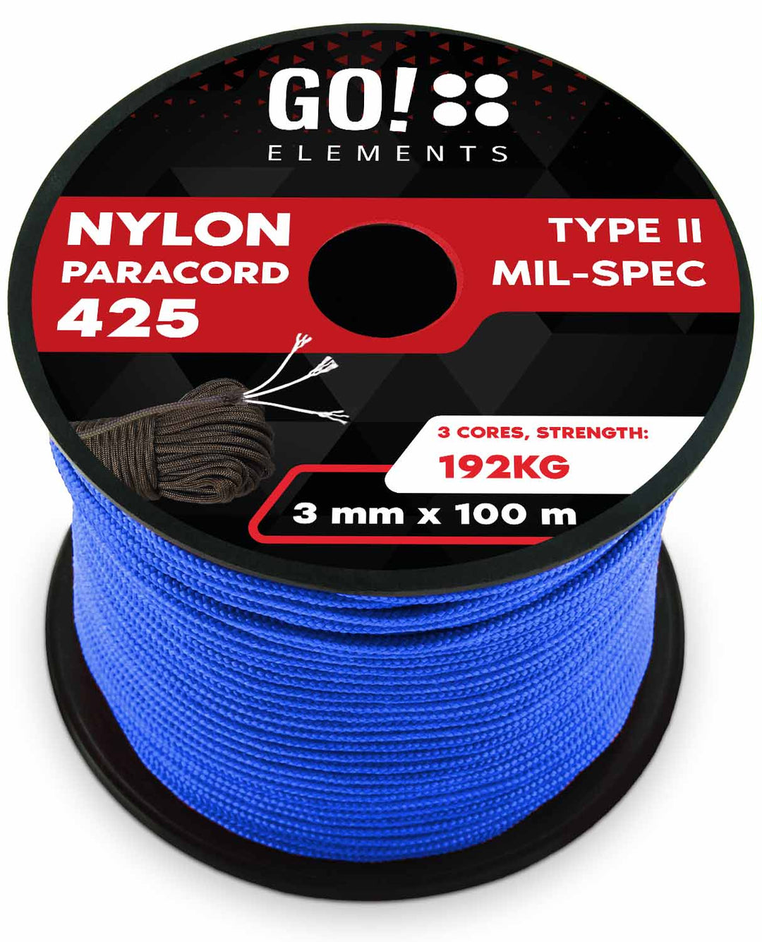 Paracord Seil 3mm Typ 425