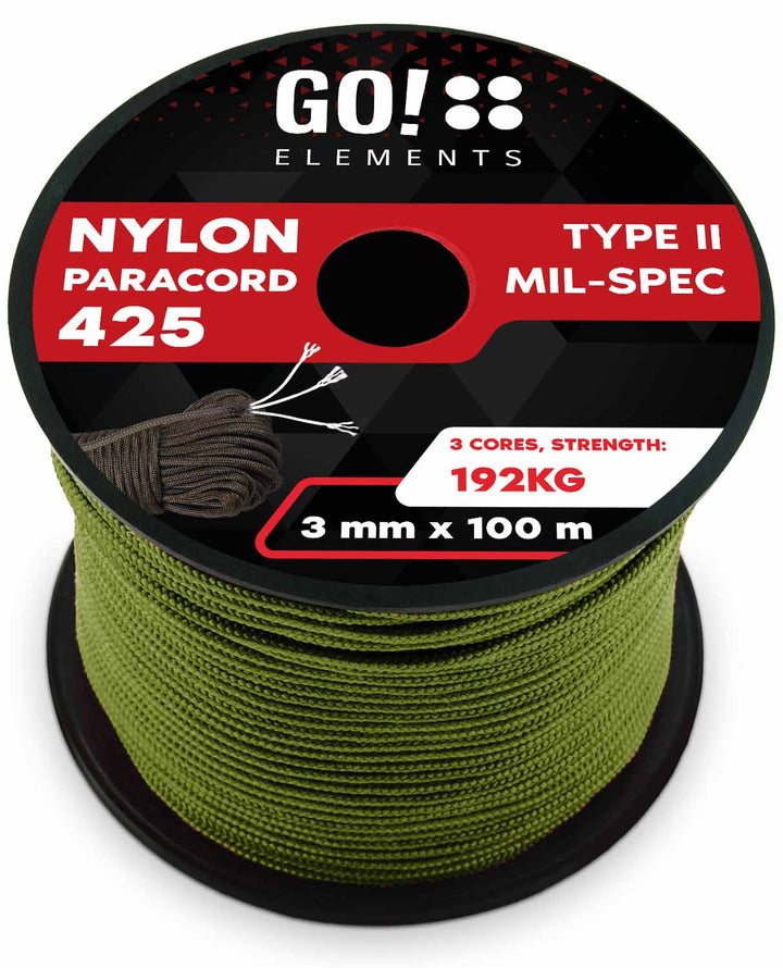 Paracord Seil 3mm Typ 425