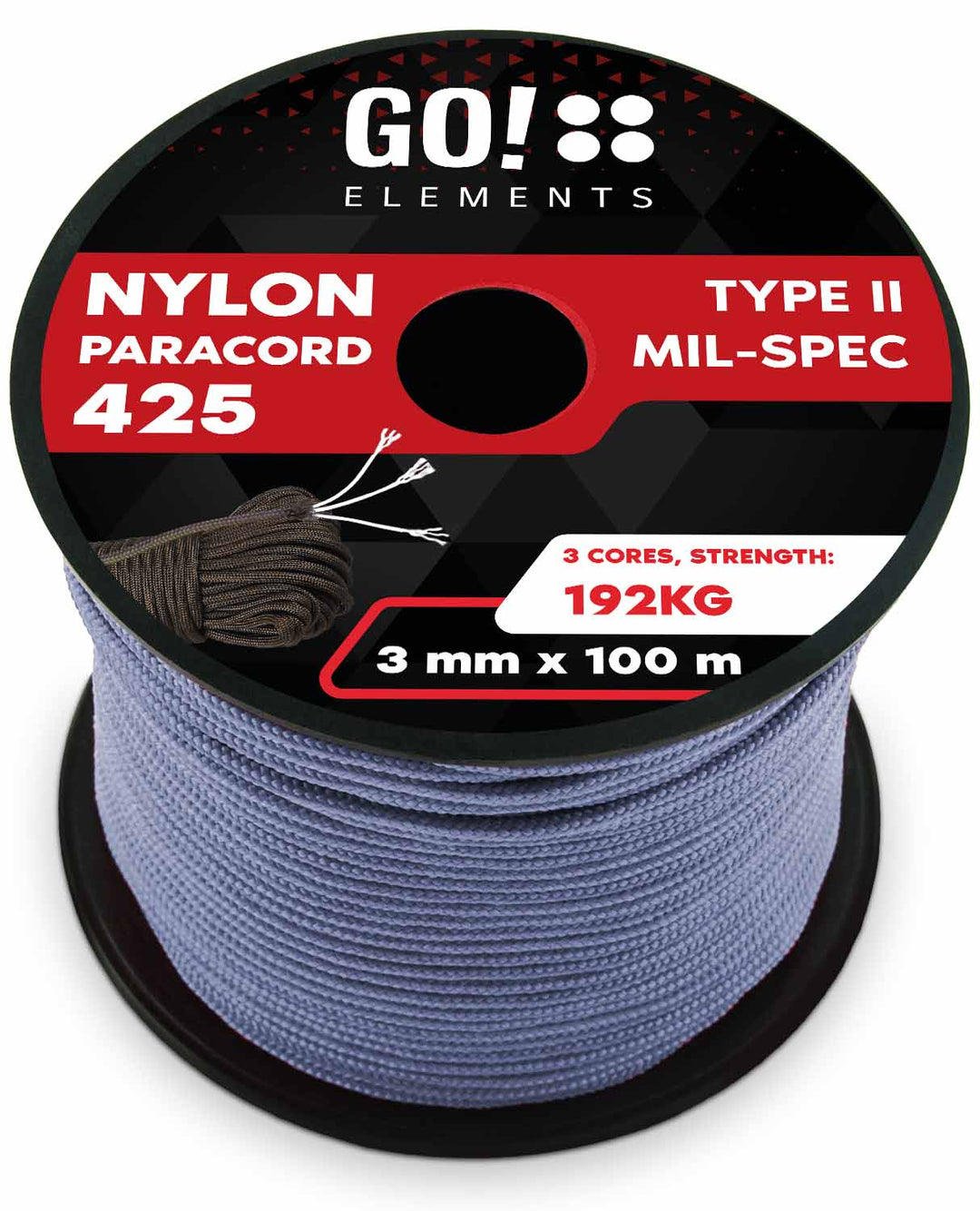 Paracord Seil 3mm Typ 425