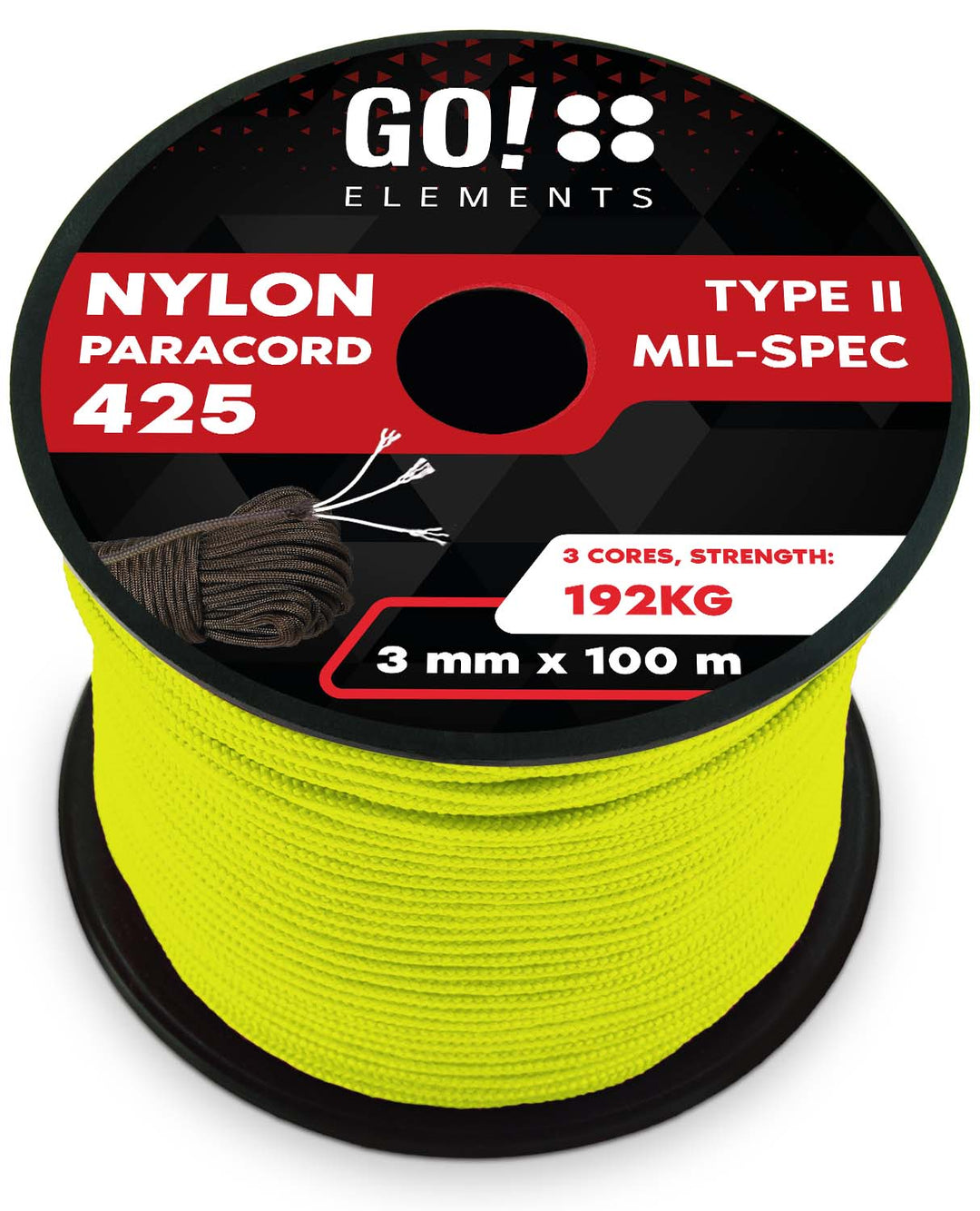Paracord Seil 3mm Typ 425