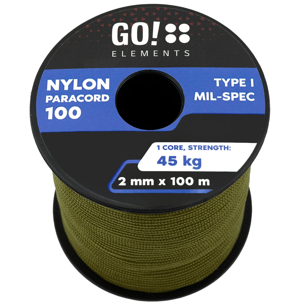 Paracord Seil 2mm Typ 100